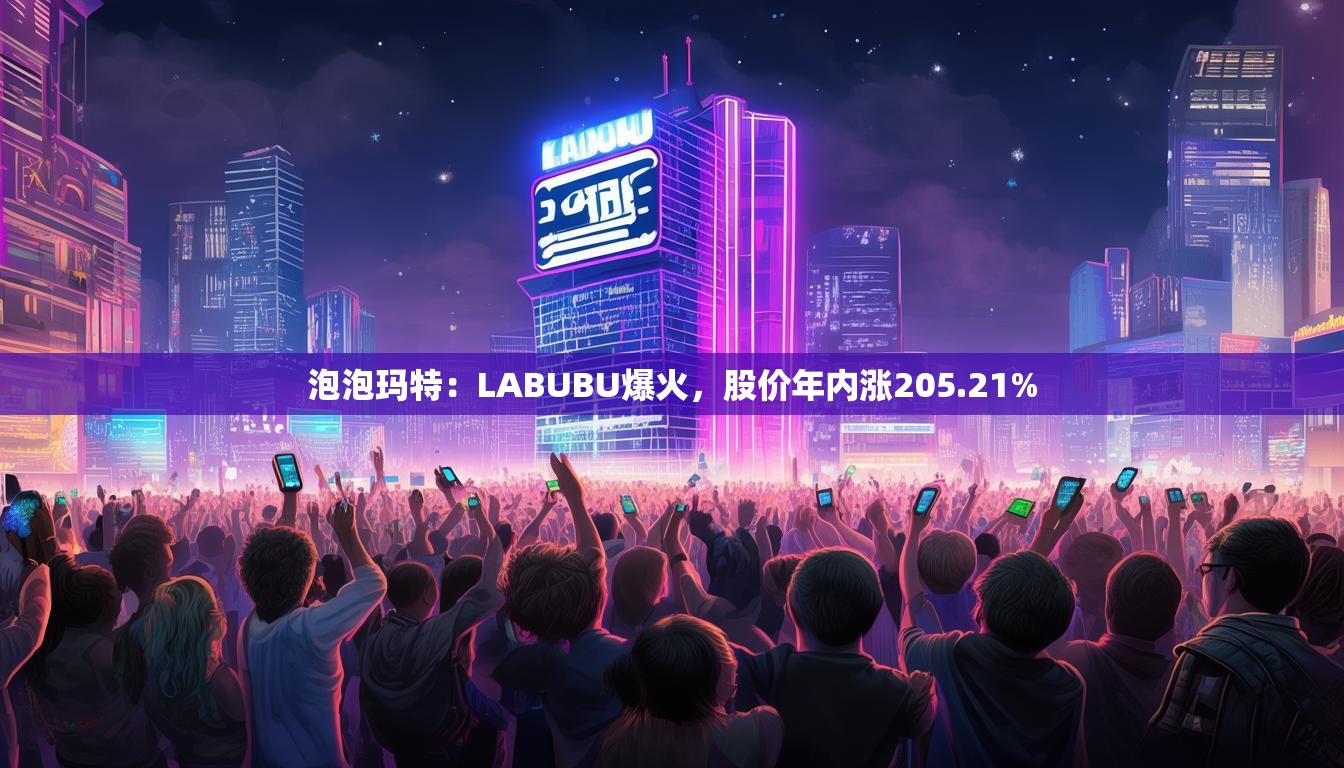 泡泡玛特:LABUBU爆火,股价年内涨205.21% 泡泡玛特:LABUBU爆火,股价年内涨205.21%