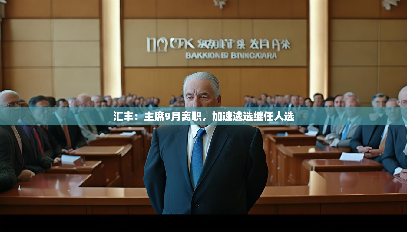 汇丰：主席9月离职，加速遴选继任人选