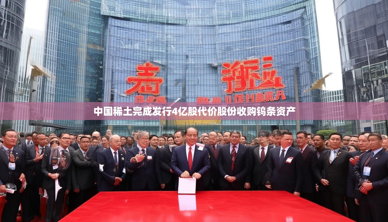 中国稀土完成发行4亿股代价股份收购钨条资产