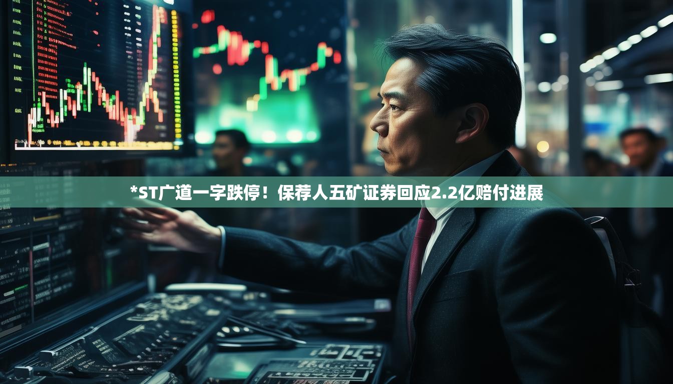 *ST广道一字跌停！保荐人五矿证券回应2.2亿赔付进展