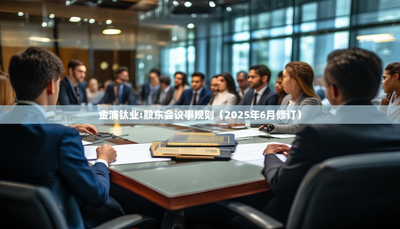 金浦钛业:股东会议事规则（2025年6月修订）