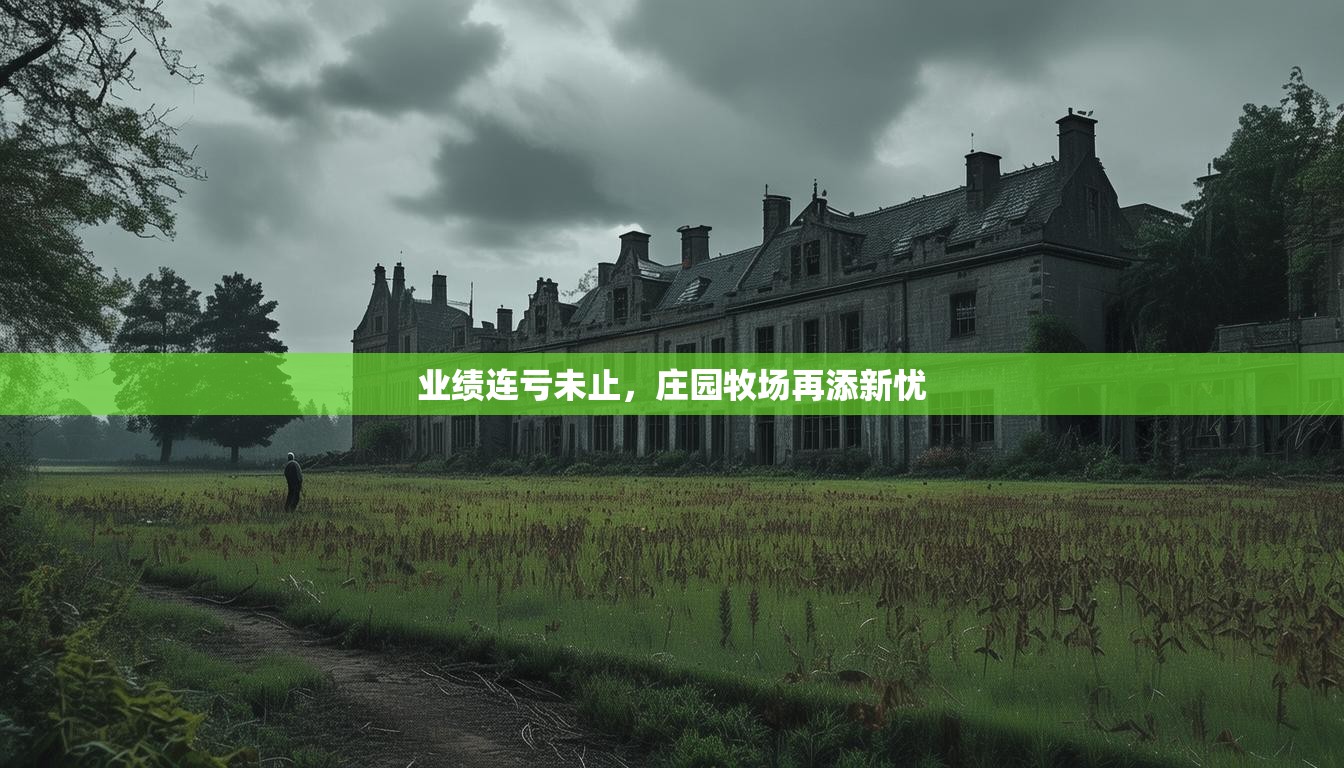 业绩连亏未止，庄园牧场再添新忧