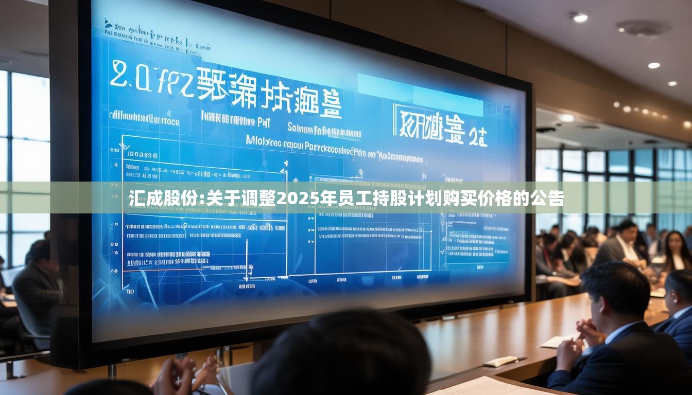 汇成股份:关于调整2025年员工持股计划购买价格的公告