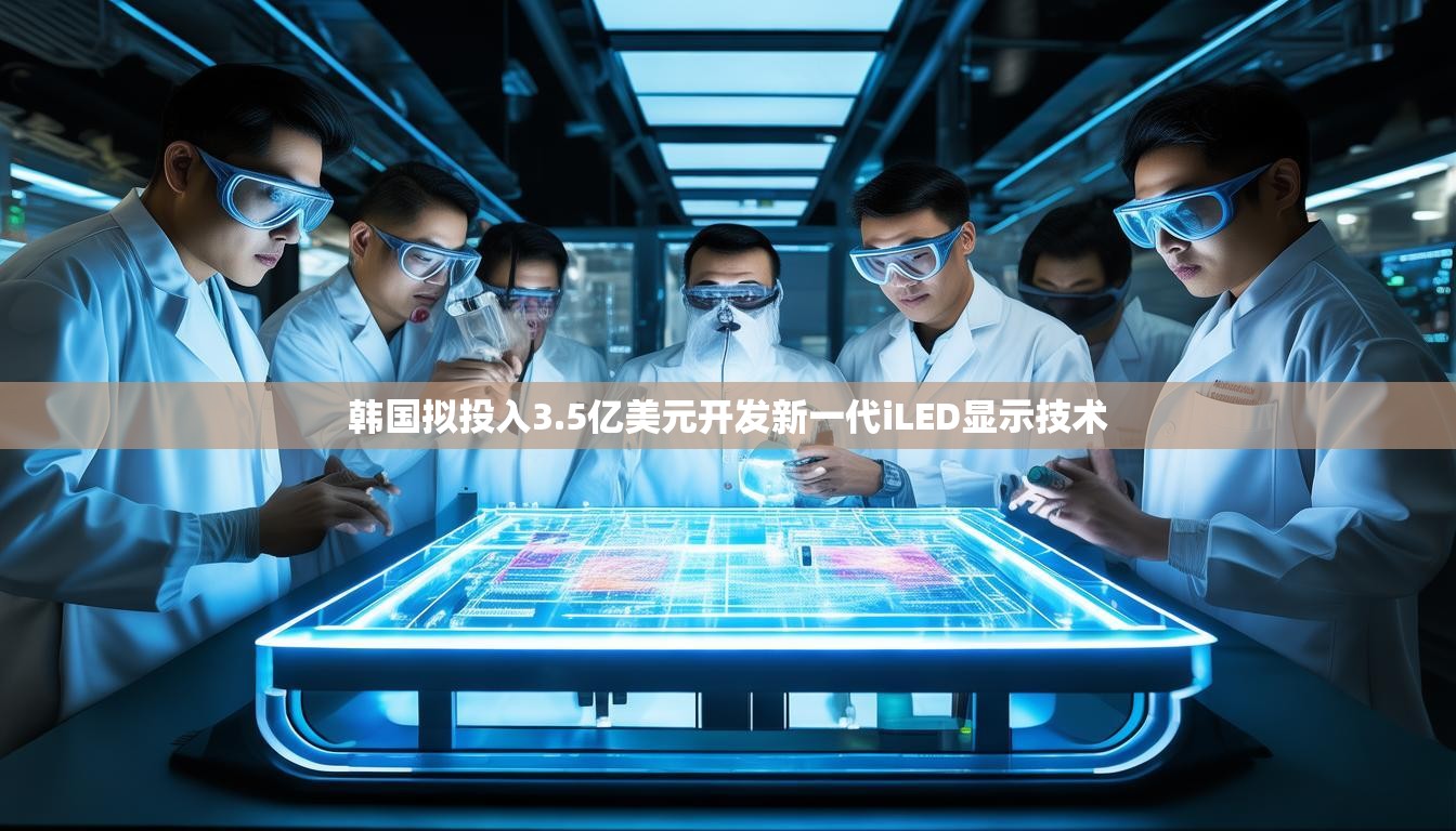 韩国拟投入3.5亿美元开发新一代iLED显示技术
