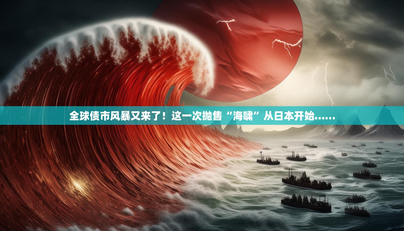全球债市风暴又来了！这一次抛售“海啸”从日本开始……