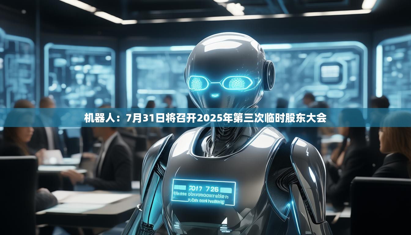 机器人：7月31日将召开2025年第三次临时股东大会